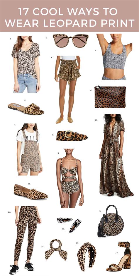 Friday Faves 17 Cool Ways To Wear Leopard Print Style Elixir