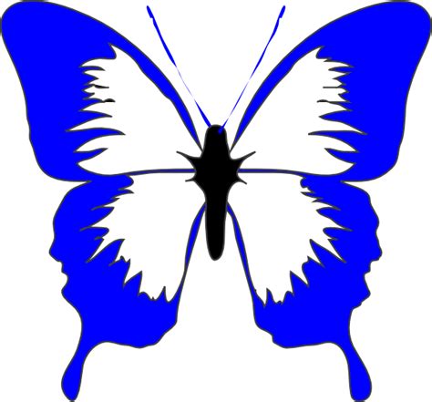 Blue Butterfly Png Svg Clip Art For Web Download Clip