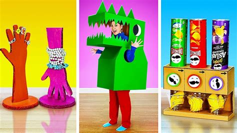 Recycle And Play Fun And Easy Diy Cardboard Crafts For Smart Parents