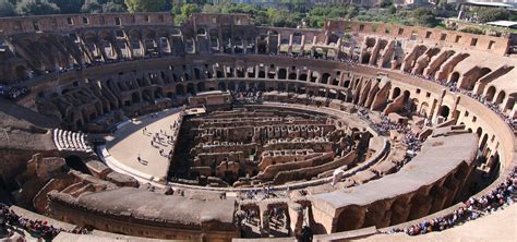 Inside The Roman Colosseum In Ancient Times