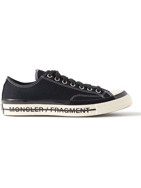 Moncler Converse 7 Moncler Fragment Fraylor Iii Canvas Sneakers