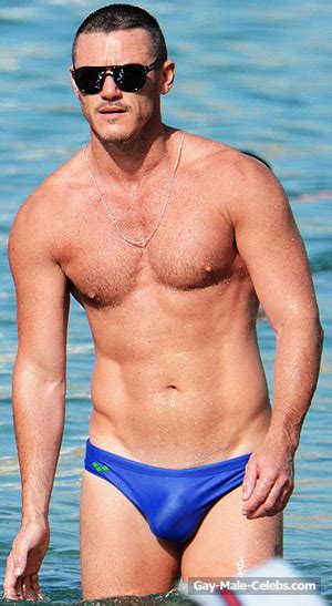 Luke Evans Underwear And Huge Bulge Photos Gay Male Celebs Com