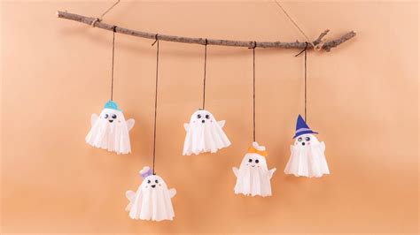 Flying Ghosts Halloween Decoration Super Simple