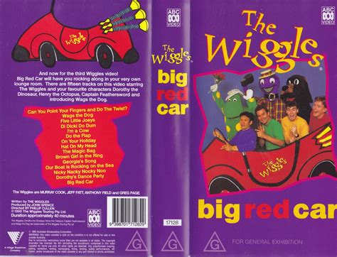 The Wiggles Big Red Car Vhs Video Pal A Rare Find