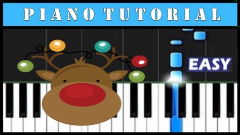 Rodolfo El Reno Piano Tutorial Notas Sencillas Synthesia Youtube