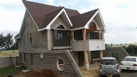 5 bedroom house designs in kenya. House Plans in Kenya - The 4 Bedroom A Plan Complete ...