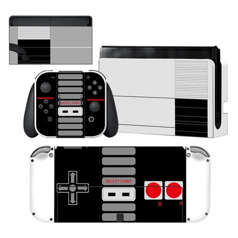 New Skin Nes Retro Vinyl Decal Stickers Covers For Nintendo Switch