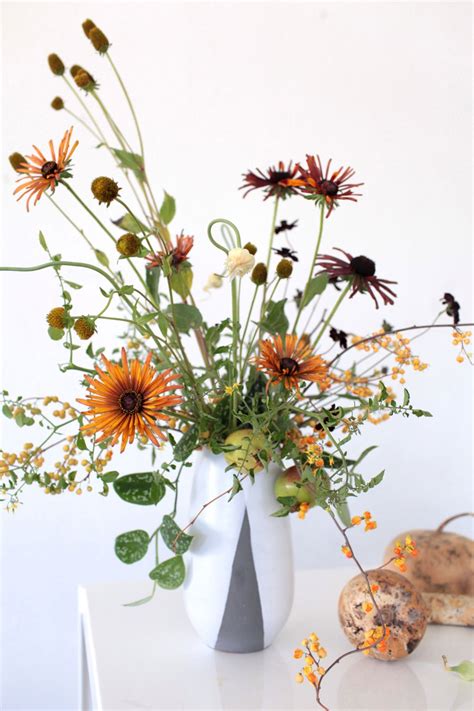 Fall Flower Arrangement Ideas Crate And Barrel Blog