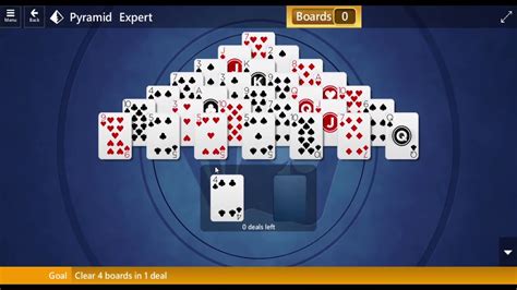 Microsoft Solitaire Star Club Pyramid Expert 1 Game 2 Youtube