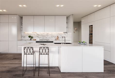 And they work well within. 30 Modern White Kitchens That Exemplify Refinement