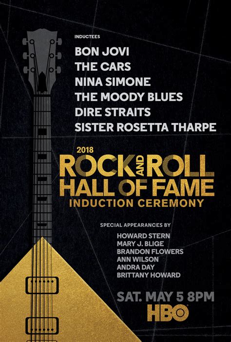 Rock And Roll Hall Of Fame Induction Ceremony 4 Of 4 Extra Large