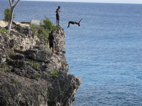 cliff diving at rick s cafe negril jamaica jamaican s of… flickr
