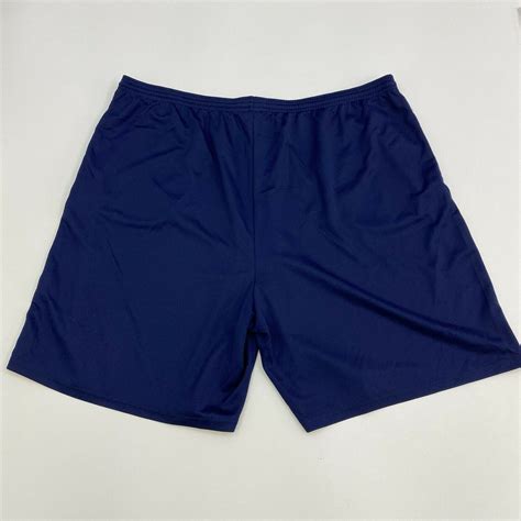 Russell Athletic Shorts Mens Xxl Dri Power Navy Blue Casual Workout