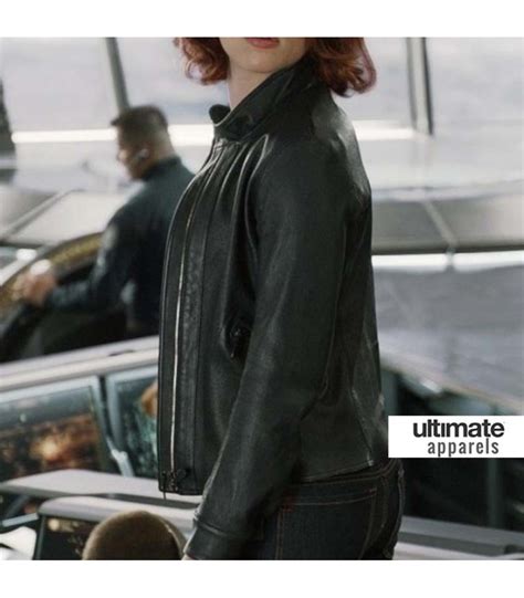 Avengers Scarlett Johansson Natasha Black Widow Jacket