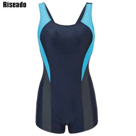 Riseado Training One Piece Swimsuit Sports 2019 Swimwear Women