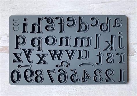 Old English Alphabet Lower Case Mold Ar