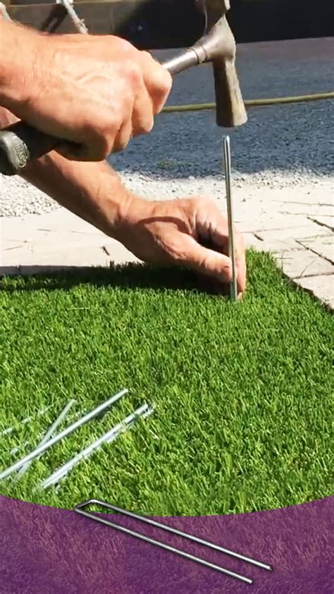 Artificial Grass Pins Are Used For Pinning Artificial Grass