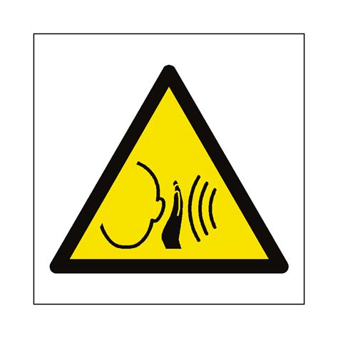 Sudden Loud Noise Symbol Sign Safety Uk