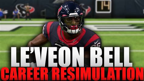 Leveon Bell Career Resimulation But He Never Holds Out Madden 22