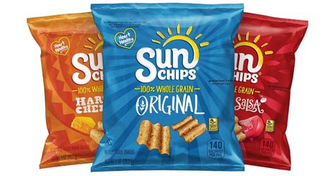 Sunchips Multigrain Chips 40 Count Variety Pack 1152 Shipped Wheel