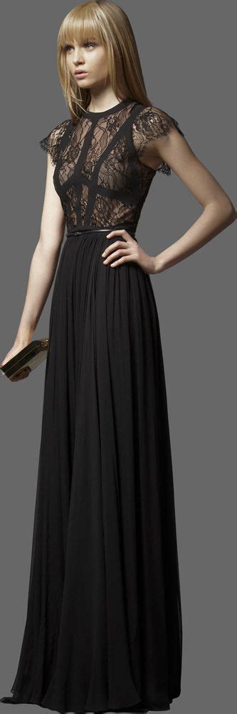 Super Hot Long Black Lace Dresses 2020