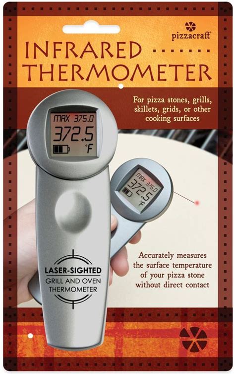Pizzacrafttm Infrared Cooking Thermometer In Silver