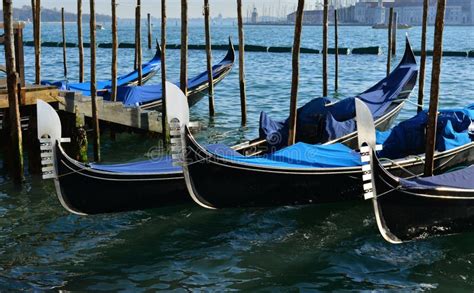 Gondola In Venice Stock Photo Image Of Wood Venetian 85582540