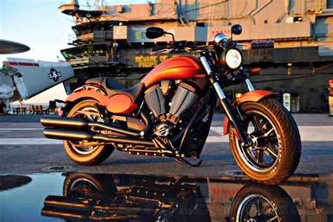 Orange Victory Motorcycle Wallpaper Motorcycle Hd Wallpapers