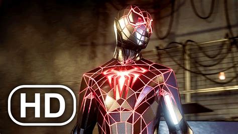 Miles Crafts His Programmable Matter Suit Scene Hd Spider Man Miles