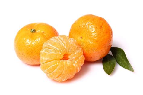 Tangerine Or Mandarin Fruit Stock Image Image Of Round Fruity 65345071