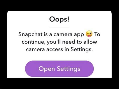 I have a samsung exhibit 2 and when i use snapchat my camera flash doesnt work. Enable camera Access for Snapchat How To Fix can't allow ...
