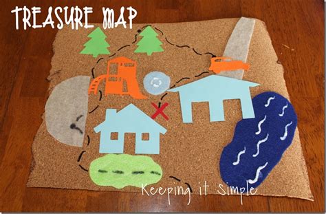 Treasure Map Summer Activity Keeping It Simple
