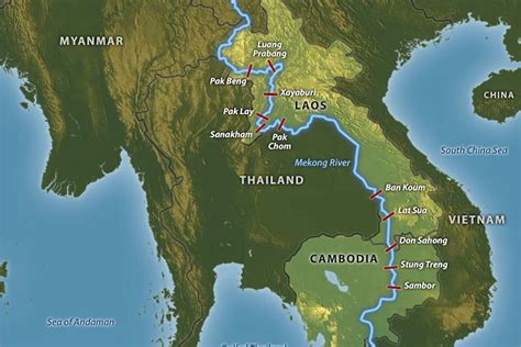 The Mekong River A Vital Waterway For Southeast Asia Home