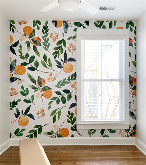 How To Install A Removable Wallpaper Mural The Furniture Lover
