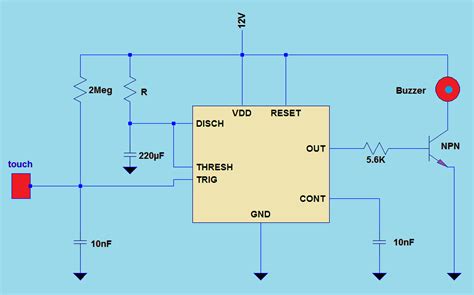 Simple Alarm Circuit Diagram