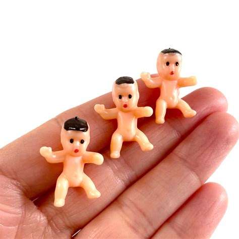 Tiny Baby Dolls 26mm UK Seller Cute Plastic Micro Miniature Etsy