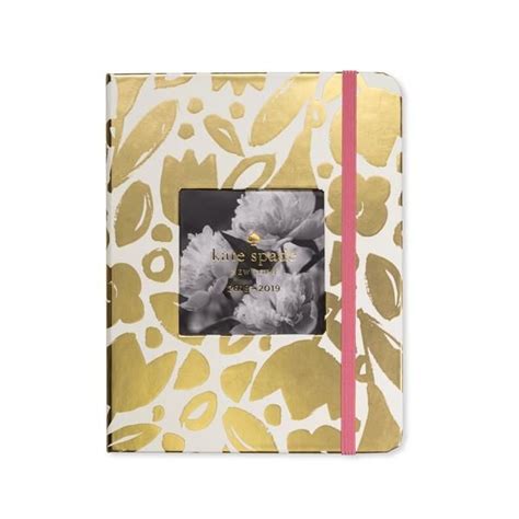 kate spade new york Medium Planner, Gold Floral (Aug 2018 - Aug 2019