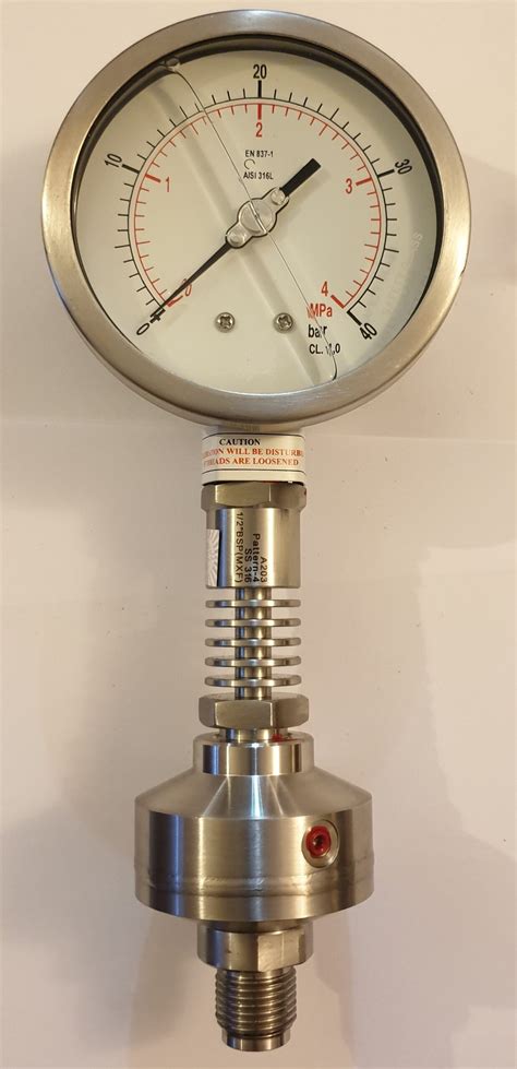 Pressure Gauge 0 40 Bar Sic133401