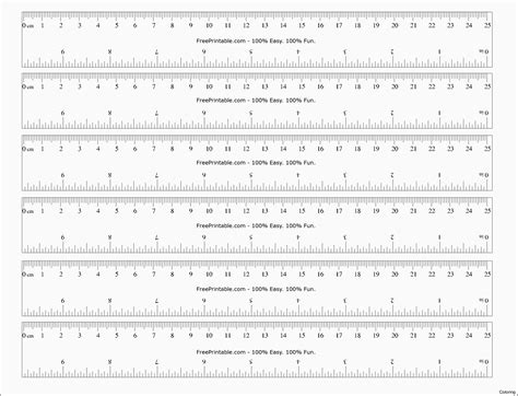 92 Free Printable Rulers In Actual Size 91 Free Printable Rulers In