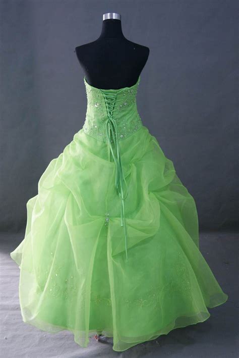 Lime Green Quinceanera Dresses