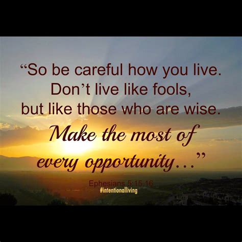 Make The Most Of Every Opportunity Bzioninspires