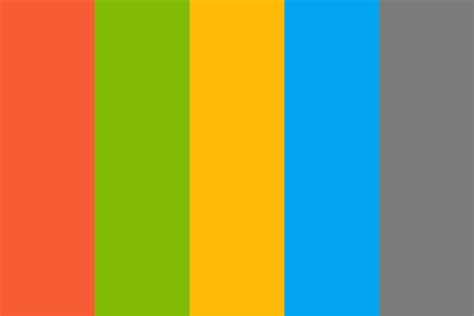 Microsoft Color Palette