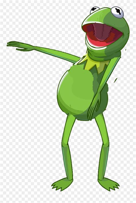 Kermit The Frog Screaming Transparent Png Download Clipart 3607950
