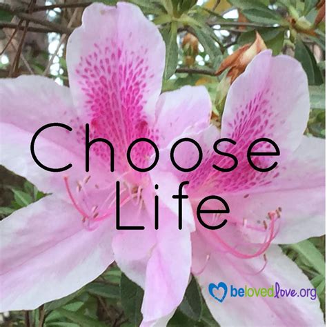 Choose Life Belovedlove