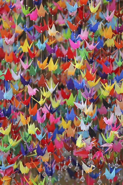 1000 Origami Cranes Wall Art All In Here
