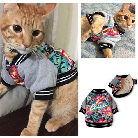 Fancy Pet Cat Clothes Warm Cat Coat Jacket For Small Cats Clothing Pet