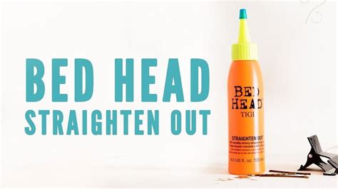 Straighten Out Sleek Tigi Bed Head Toothpaste Personal Care