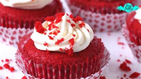 Red Velvet Cupcakes With Cream Cheese Frosting Foxy Folksy Modern Filipino Kitchen