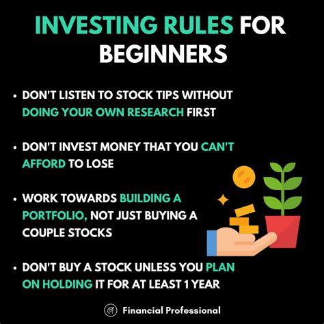 Investing Rules For Beginners Investing Rules Investing Basic Investing