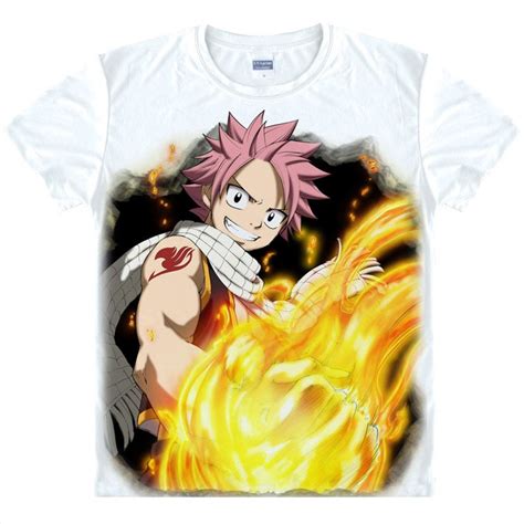 Buy Fairy Tail Natsu Happy Lucy T Shirts T Shirts And Tank Tops